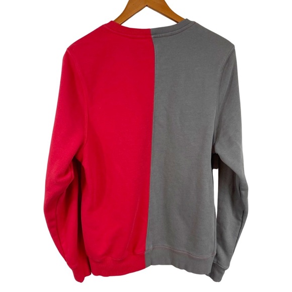 NEW ERA Women’s Color Block Texas Rangers French Terry Crew Neck Sweat Shirt M - Picture 8 of 9